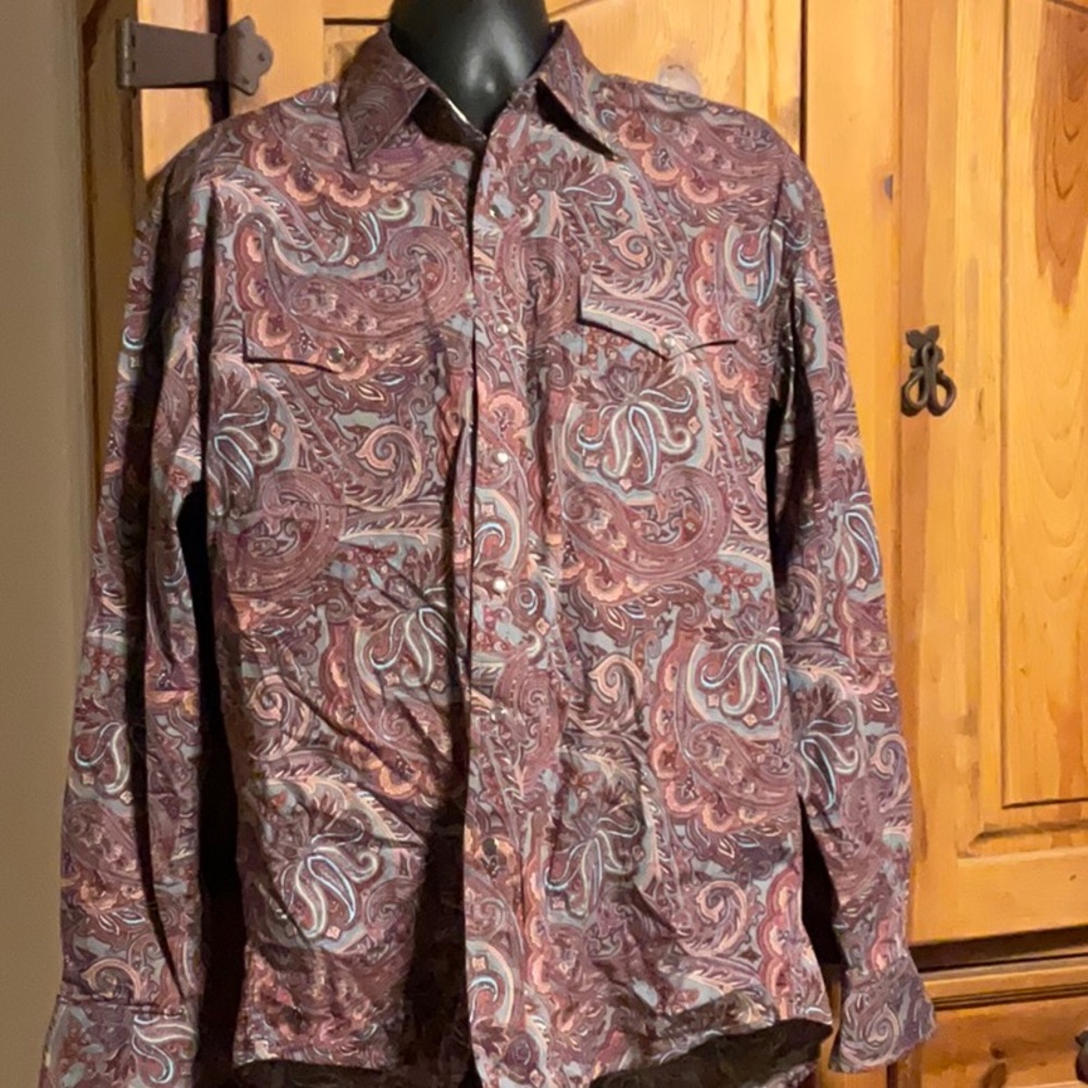 Men’s Stetson Long Sleeve Dress Shirt